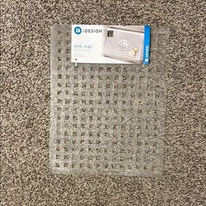 iDesign Clear Sink Mat